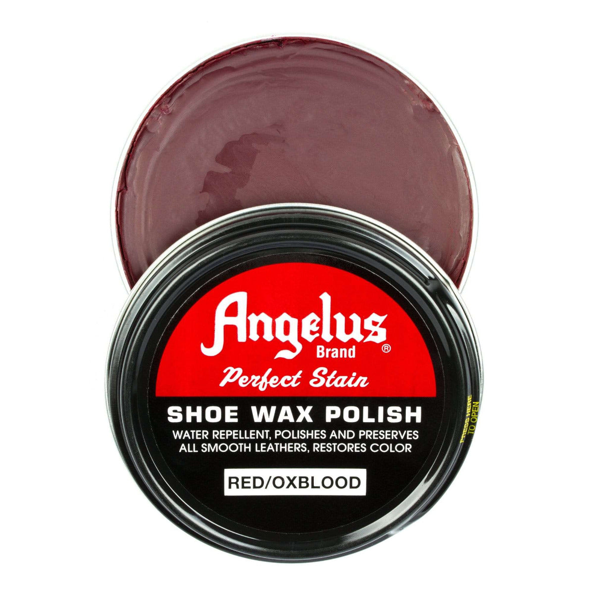 Cera per scarpe Angelus lucidante Oxblood Red 88 ml