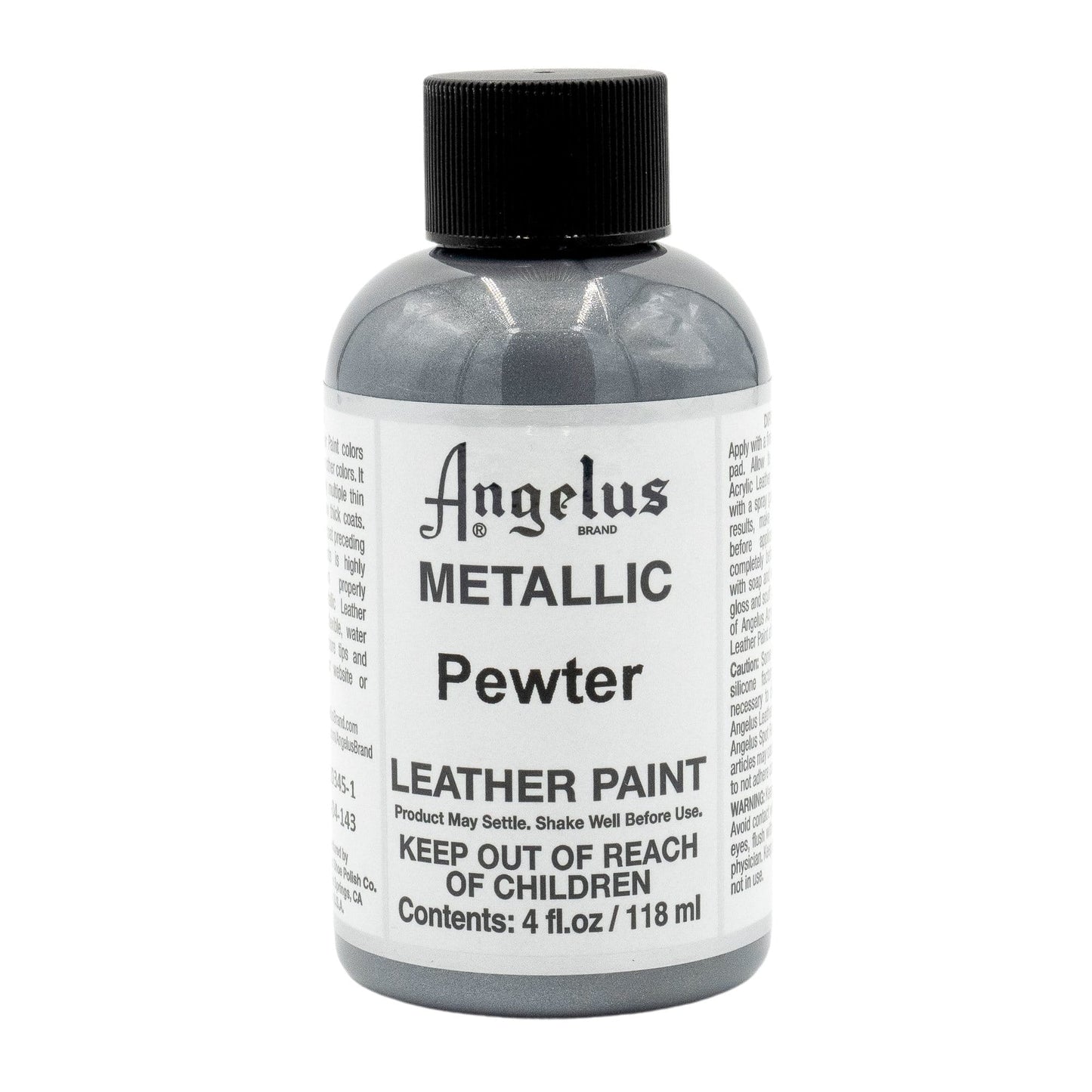 Vernice per pelle Angelus Grigio Peltro