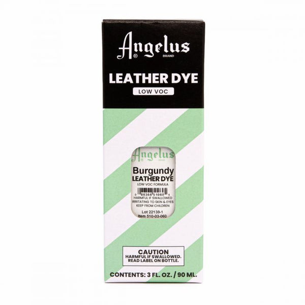 Angelus Burgundy Low VOC Leather Dye 88ml