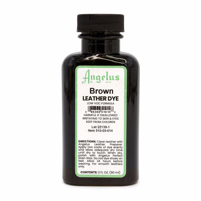 Angelus Brown Low VOC Leather Dye 88ml