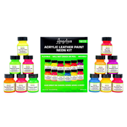 Kit colori al neon - 12 colori