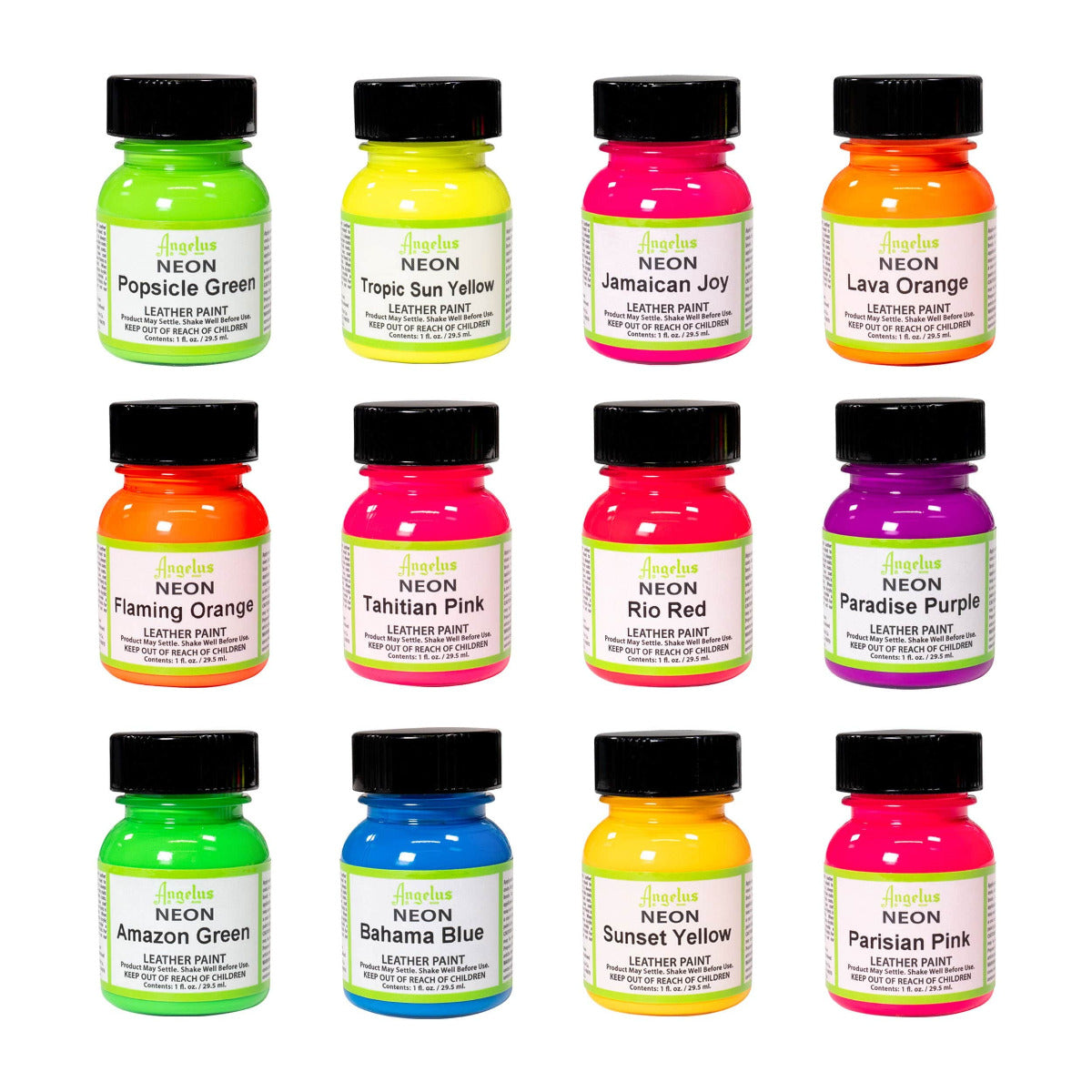 Kit colori al neon - 12 colori
