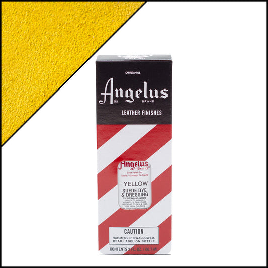 Vernice scamosciata Angelus Giallo 