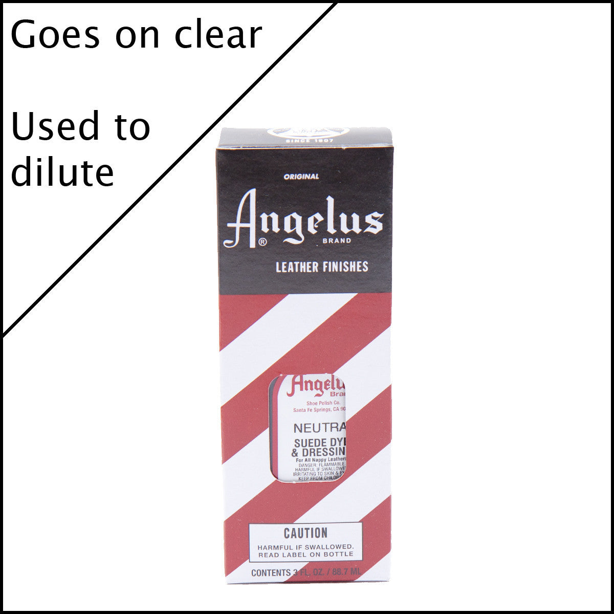 Vernice scamosciata Angelus Neutral