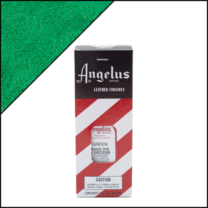 Vernice scamosciata Angelus Verde 