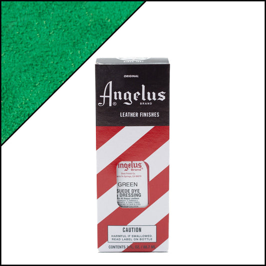 Vernice scamosciata Angelus Verde 