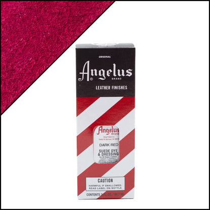 Vernice scamosciata Angelus Rosso Scuro