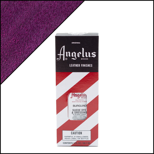 Vernice scamosciata Angelus Rosso borgogna