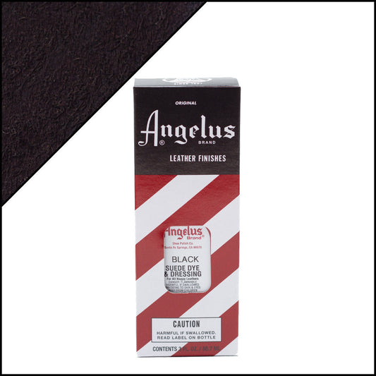Vernice scamosciata Angelus Nero