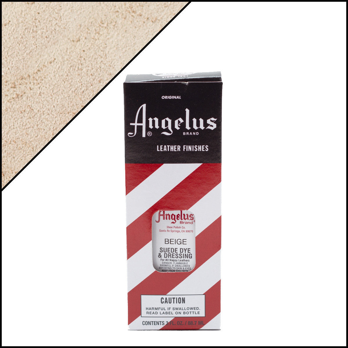 Vernice scamosciata Angelus Beige