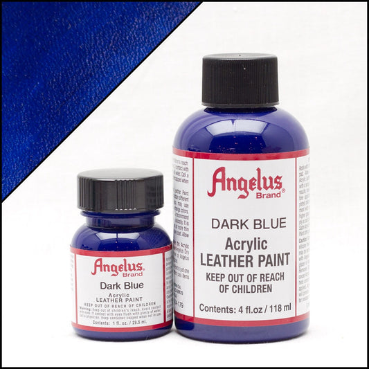 Vernice per pelle Angelus Blu Scuro