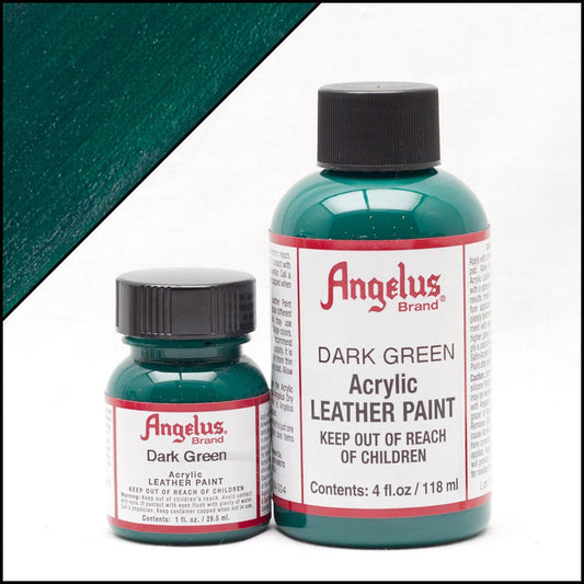 Vernice per pelle Angelus Verde scuro
