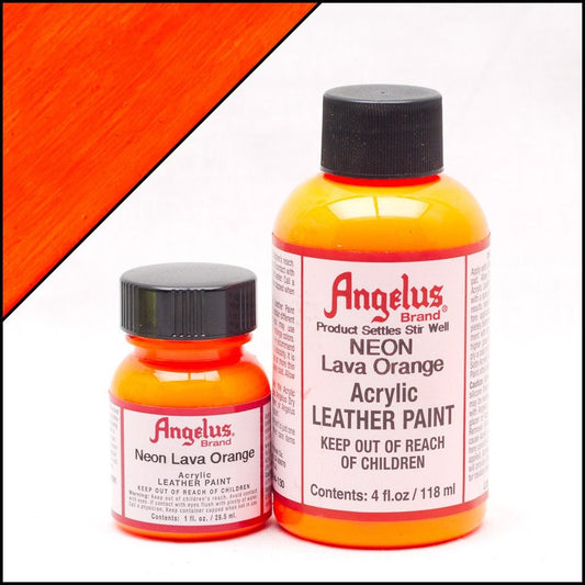 Vernice per pelle Angelus Arancione Lava