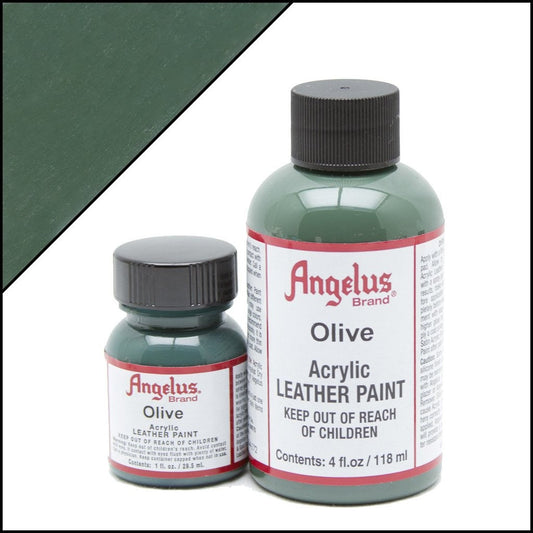 Vernice per pelle Angelus Verde Oliva