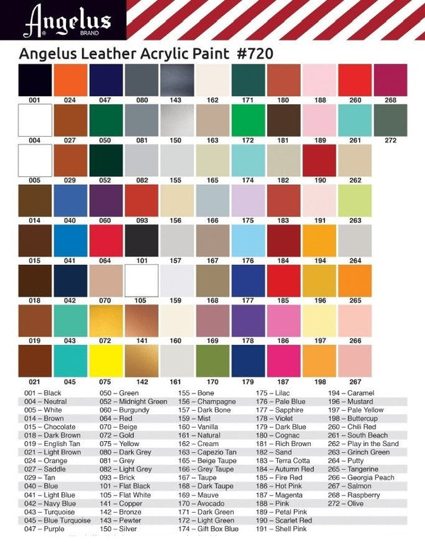 Angelus Vernice Acrilica Per Pelle – Colore Trasparente? 28,3 Ml – Per Personalizzare Scarpe, Borse E Accessori – Collezione Pelle Pittura