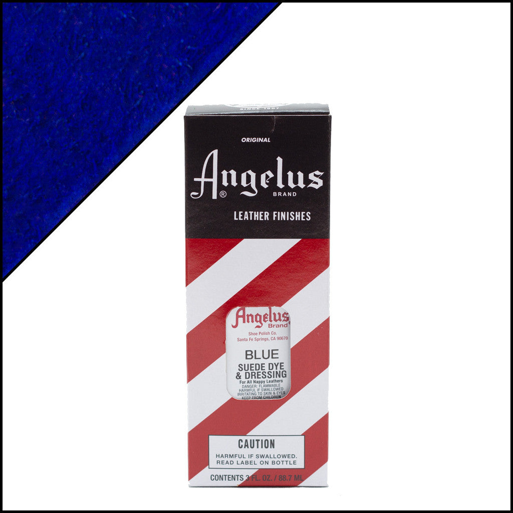 Vernice scamosciata Angelus Blu 