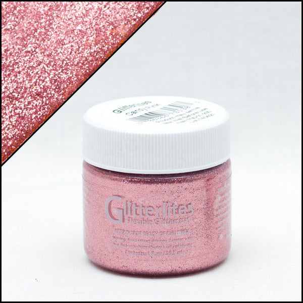 Angelus Glitterlites Candy Pink 