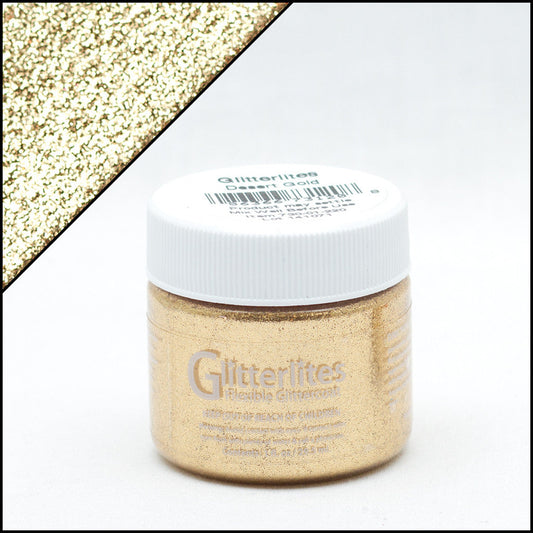 Angelus Glitterlites Desert Gold 