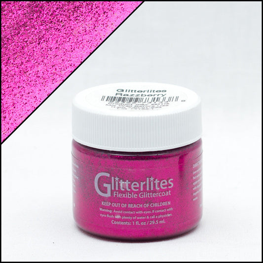 Angelus Glitterlites Razzberry 